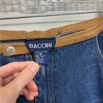 Baccini Vintage  Y2K Studded Cowgirl Flare Jeans with Suede Accents - Size 16 Photo 2