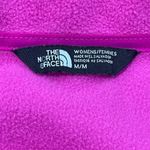 The North Face  Fleece Jacket Women's Size Medium Barbie Pink Full Zip Polyester Photo 3