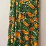 Emily Stacy Floral Maxi Skirt Small NWT Green Photo 0
