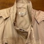 Dress Barn Woman Beige Nylon Zip Snap Hooded Jacket 18/20 Size undefined Photo 3
