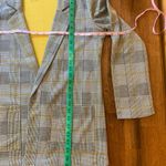 Alison Andrews  NWT plaid black/gray/yellow blazer jacket small Photo 2