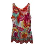 Sunny Leigh Women's S Multicolor Floral Sleeveless Tank Top Casual Photo 1