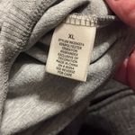 Ultra Flirt Gray Ribbed cropped T-shirt rimmed with Lace Photo 5