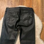 Rag and Bone  Legging‎ Zipper Size 26 Navy Seal Pants Stretch Coated Skinny Photo 7