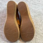 Kork Ease Leather Cross Strap‎ Wedge Sandals Slides Women's Size 7 / 38 Tan Photo 6