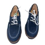 Sam Edelman NEW $130  Fay Boat Loafer Navy Suede In Blue Photo 1