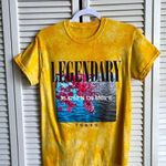 Gildan Tokyo Graphic Tee X-Small Yellow Cherry Blossoms Photo 0