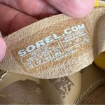 Sorel Women’s Ella Slide Golden Yellow Suede Sandals Size 9.5 Photo 6