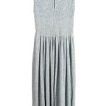 Alice + Olivia Sweater Dress Blue Sleeveless Maxi Skirt Metallic Sparkle Small Photo 5