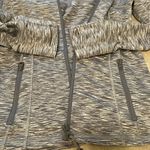 Queenieke  Gray Athletic Zip-Up Jacket with High Collar Photo 6