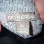 Falls Creek  gray waffle pullover‎ top XL Photo 4