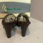 Bare traps womens 10 experts distressed leather studded western boho heel clogs Photo 5