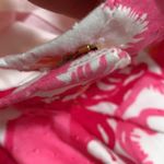 Lilly Pulitzer  hot pink floral skirt woman size 8 lined cotton 16” long Photo 5