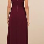 Lulus NWT  Splendid Aura Plum Purple Chiffon Pleated Strapless Maxi Dress Size S Photo 1