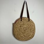 Joules Modena natural raffia‎ round summer bag shoulder bag Brown Photo 1