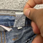 Carolina Blues Denim Shorts Women 18W Blue Light Wash Lace Up Y2K Photo 5