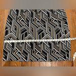 Ashley Stewart  Black and Tan Patterned Top Photo 2