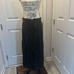 American Eagle  Low Rise Maxi Dreamy Drape Linen Skirt Photo 0