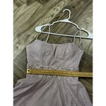 City Vibe  Juniors' Sleeveless Glitter Ball Gown Lavender Size 5 Photo 5