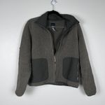 Vuori  Women's Alpine Sherpa Jacket Green Sz L Photo 2