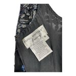 Papell Boutique Papēll Boutique Fully Beaded Floral Pink, Blue and Black Formal Gown Dress Photo 9