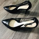 Cole Haan  Black Leather Cut Out High Heel Pumps Size 7 Photo 4