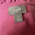 J.Jill Women’s Pink Sleeveless Tiered Maxi Dress Size Small Tall Photo 2