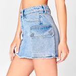 LF π¦ Carmar Colin cargo side pocket denim skirt Photo 2