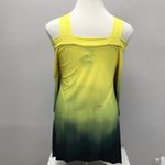 Clara Sunwoo Yellow and Green Ombre Cold Shoulder Tunic Photo 2