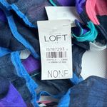 Loft Womens Multi-color Soft Scarf One Size Photo 1