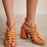 Free People NWOT  COLETTE CINCHED SANDAL
Size 40 Us Size 9 Photo 0