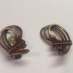 Vintage Costume Earrings Clip On Clip Photo 6