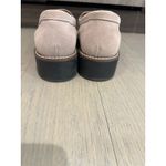 House of Harlow 1960 7.5 Gunner Light Taupe Suede Leather Chunky Penny Loafers Gray Photo 4