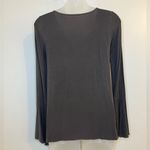 American Eagle  Soft & Sexy Gray Long Sleeve Tee Size XS Photo 2