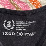 IZOD  intimates small solid black tank pair with jeans or wear as pajama top nwt Photo 5