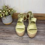 Coconuts by Matisse  Womens Green Soire Wedge Platform Heels Espadrille Size 6 Photo 1