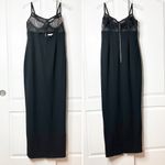 Rachel Gilbert Stephanie Hartley Embellished Corset Gown Black Size 10 US Photo 5