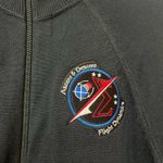 Lands' End nasa rare full zip dark blue  sweater size small Photo 2