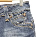 Rock Revival Jeans Chrissie Bootcut FDL Back Flap Pocket Dark Wash Denim Size 29 Photo 7