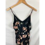 American Eagle Floral Print Jumpsuit Size Medium Photo 4