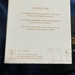 Jenny Bird  Delicate Goldtone Necklace With J Symbol Pendant NEW IN BOX Photo 5