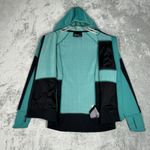 Marmot Shirt Womens Medium Green Black Dawn Hoodie Zip Up Jacket Casual Outdoors Photo 2