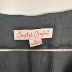 NWT Crystal Comfort Black Rayon Midi Classic Swim Coverup Dress Resortwear Sz XL Photo 10