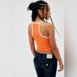 True Religion  Orange Graphic Tank Top Photo 3