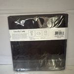 Naturally knotty 100% Merino Wool Scarf Wrap Chocolate Dark Brown Fringed Photo 1