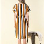 Orange Creek  arlo stripe dress M Photo 2