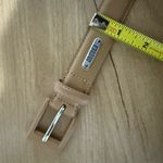NWOT LRL Lauren Ralph Lauren Tan Nude Italian Leather‎ Belt L 39” Photo 8