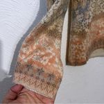 Anthropologie Postmark  Garden Knit Pastel Floral Sweater S Small Photo 6