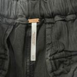 Free People Margate Paperbag Pants Washed Black XS Utility Drawstring Photo 4