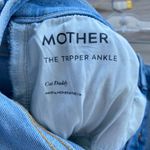 MOTHER The Tripper Ankle Jeans In Cat Daddy Size 29 Light Wash Blue Photo 8